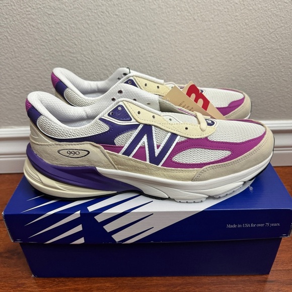 New Balance Other - New Balance 990v6 MiUSA Magenta Pop Size 11 Frieza
